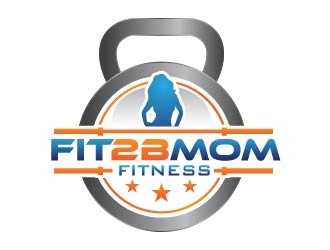 Fit2BMom Fitness logo design by usef44