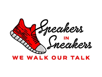 Speakers in Sneakers logo design by LogOExperT