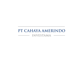 PT Cahaya Amerindo Investama logo design by haidar