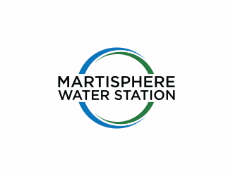 Martisphere Water Station logo design by luckyprasetyo