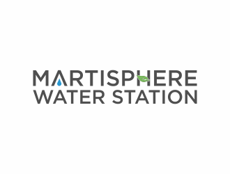 Martisphere Water Station logo design by luckyprasetyo