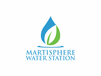 Martisphere Water Station logo design by luckyprasetyo