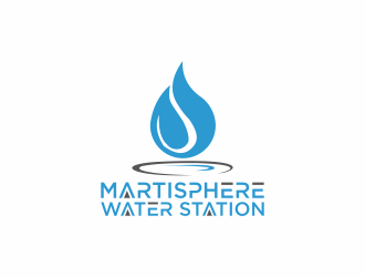 Martisphere Water Station logo design by luckyprasetyo