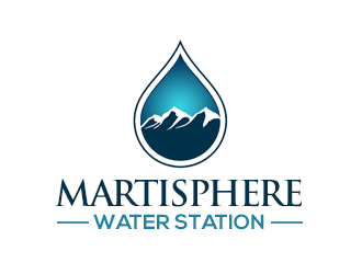 Martisphere Water Station logo design by kunejo