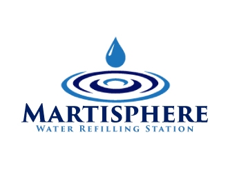 Martisphere Water Station logo design by AamirKhan