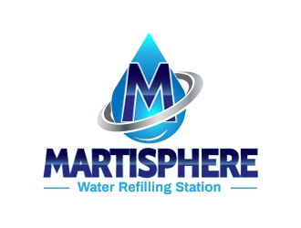 Martisphere Water Station logo design by Einstine