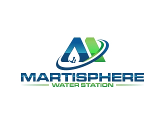 Martisphere Water Station logo design by Akisaputra