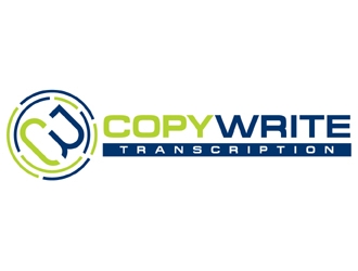 CopyWrite Transcription logo design by MAXR
