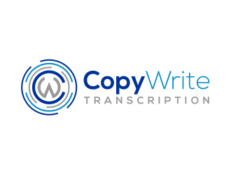 CopyWrite Transcription logo design by cintoko