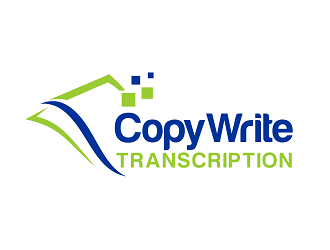 CopyWrite Transcription logo design by haze