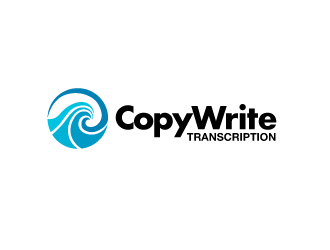 CopyWrite Transcription logo design by PRN123