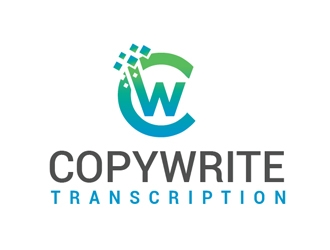 CopyWrite Transcription logo design by Roma
