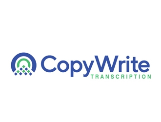 CopyWrite Transcription logo design by Roma