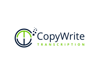 CopyWrite Transcription logo design by ammad
