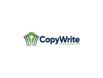CopyWrite Transcription logo design by CreativeKiller