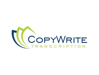 CopyWrite Transcription logo design by usef44