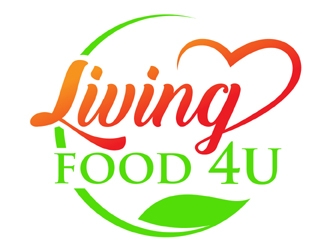 LivingFood4U logo design by MAXR