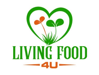 LivingFood4U logo design by Suvendu