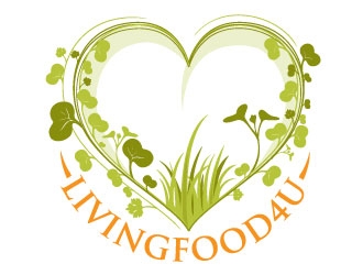 LivingFood4U logo design by Suvendu