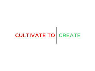 Cultivate to Create logo design by Diancox