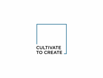 Cultivate to Create logo design by hopee