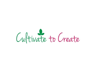 Cultivate to Create logo design by my!dea