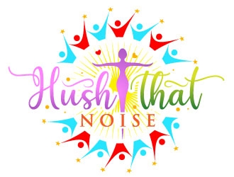 Hush That Noise logo design by Suvendu