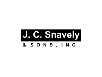J. C. Snavely & Sons, Inc. logo design by sodimejo