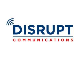 Disrupt Communications logo design by cybil