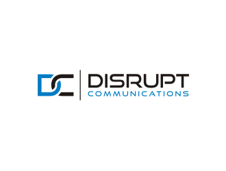 Disrupt Communications logo design by R-art