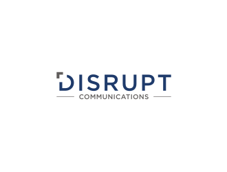 Disrupt Communications logo design by asyqh
