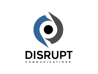 Disrupt Communications logo design by AisRafa