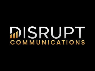 Disrupt Communications logo design by lexipej
