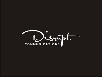 Disrupt Communications logo design by Artomoro
