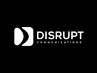 Disrupt Communications logo design by AisRafa