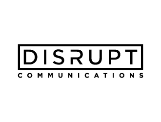 Disrupt Communications logo design by treemouse