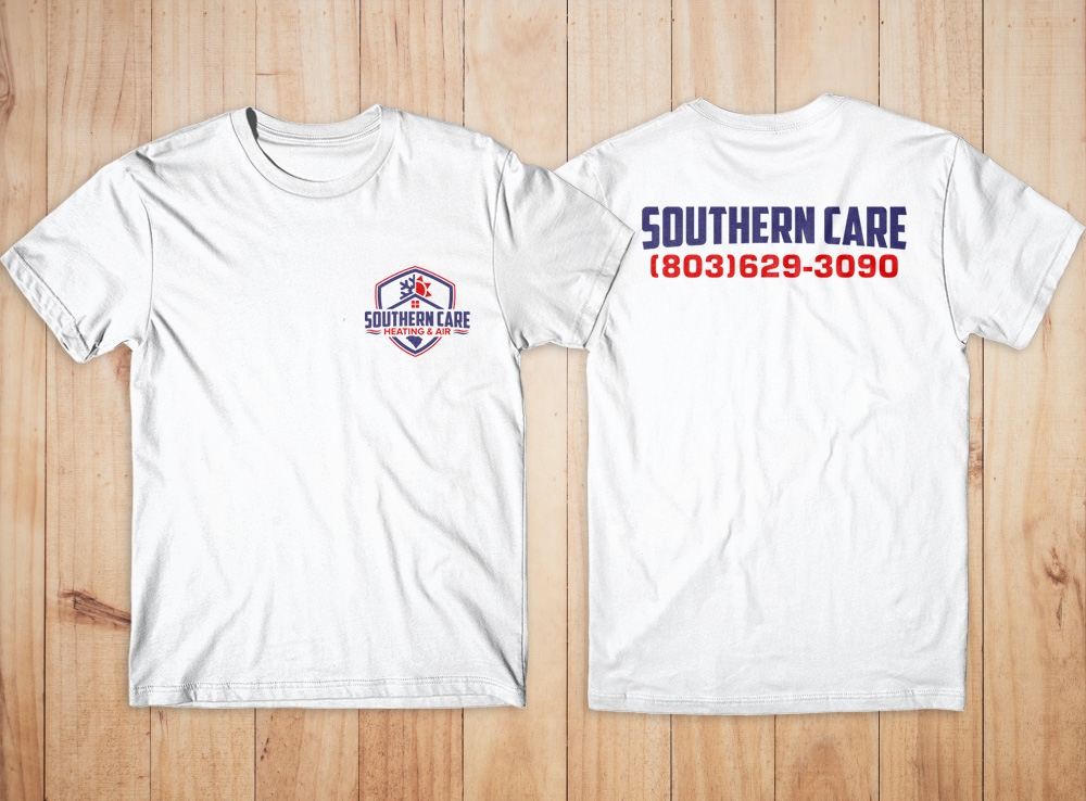 Southern Care Heating & Air logo design by Kindo