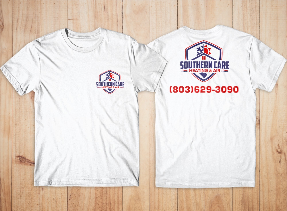 Southern Care Heating & Air logo design by Kindo