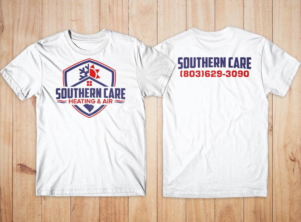 Southern Care Heating & Air logo design by Kindo