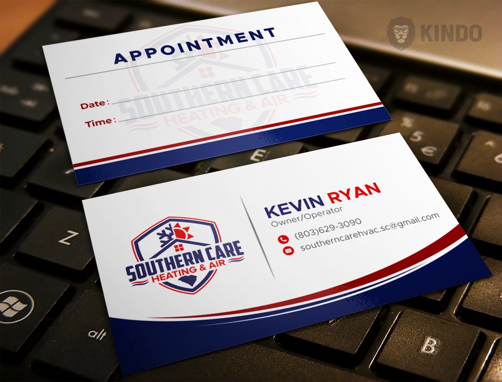 Southern Care Heating & Air logo design by Kindo