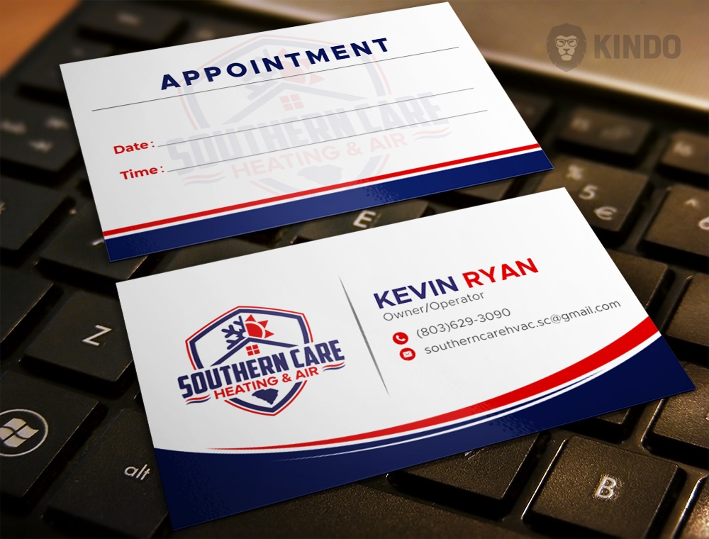 Southern Care Heating & Air logo design by Kindo