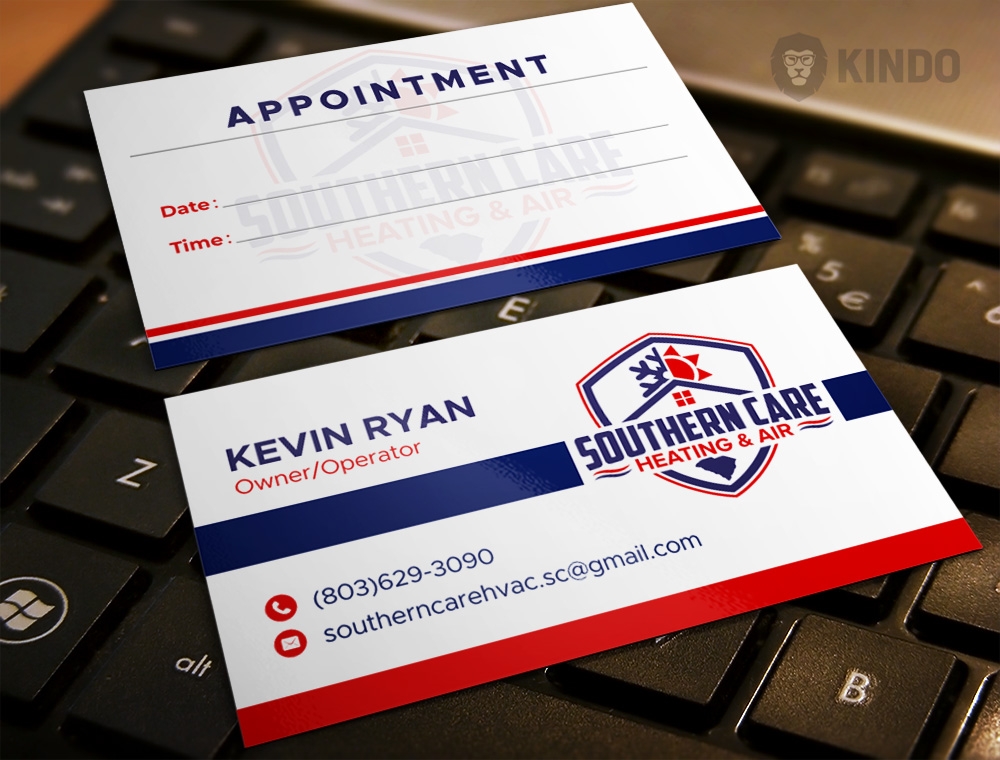 Southern Care Heating & Air logo design by Kindo