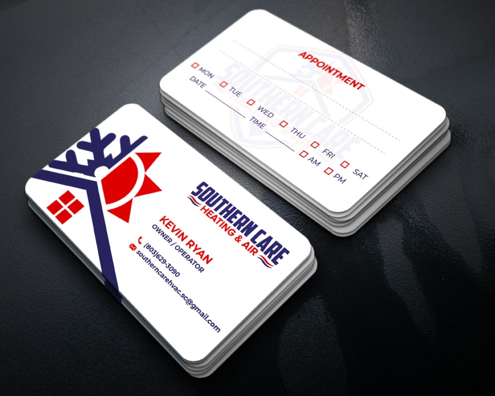 Southern Care Heating & Air logo design by Boomstudioz