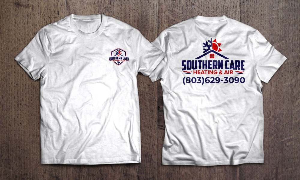 Southern Care Heating & Air logo design by Boomstudioz