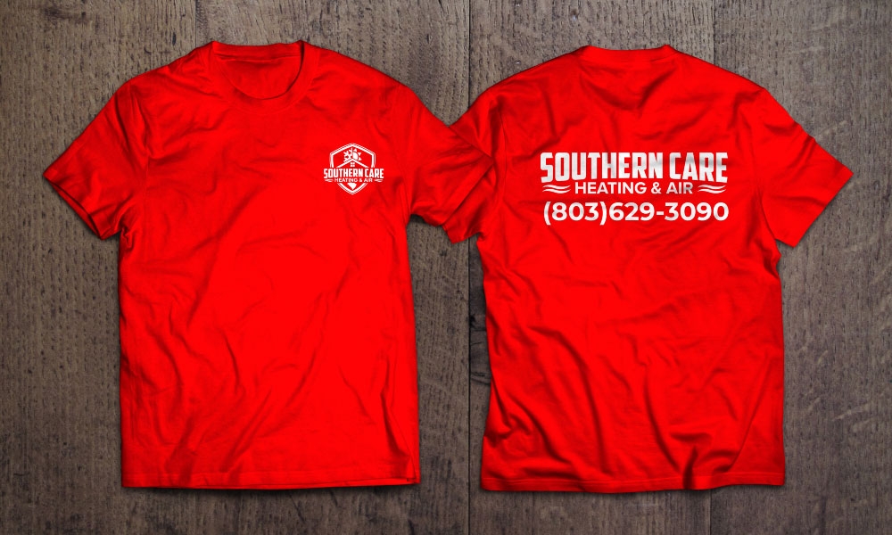 Southern Care Heating & Air logo design by Boomstudioz