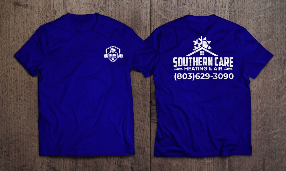 Southern Care Heating & Air logo design by Boomstudioz