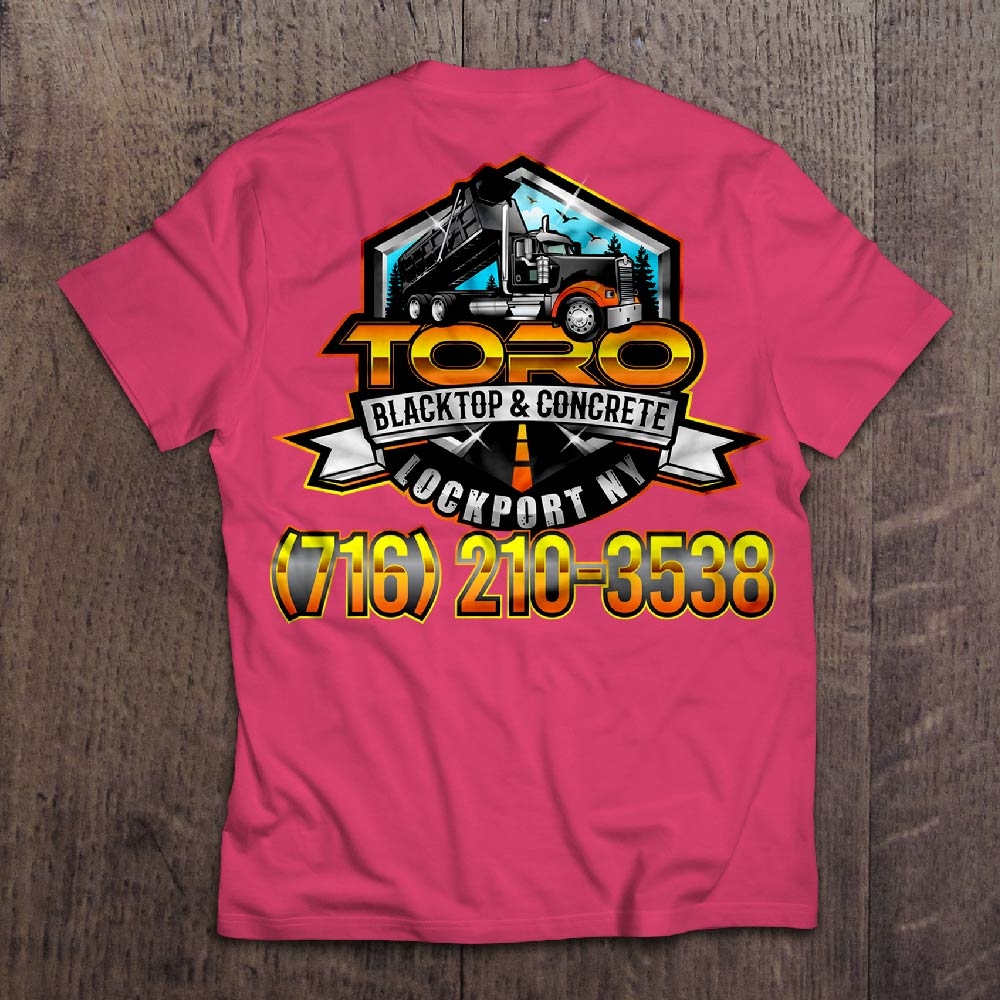 Toro Blacktop & Concrete logo design by dorijo