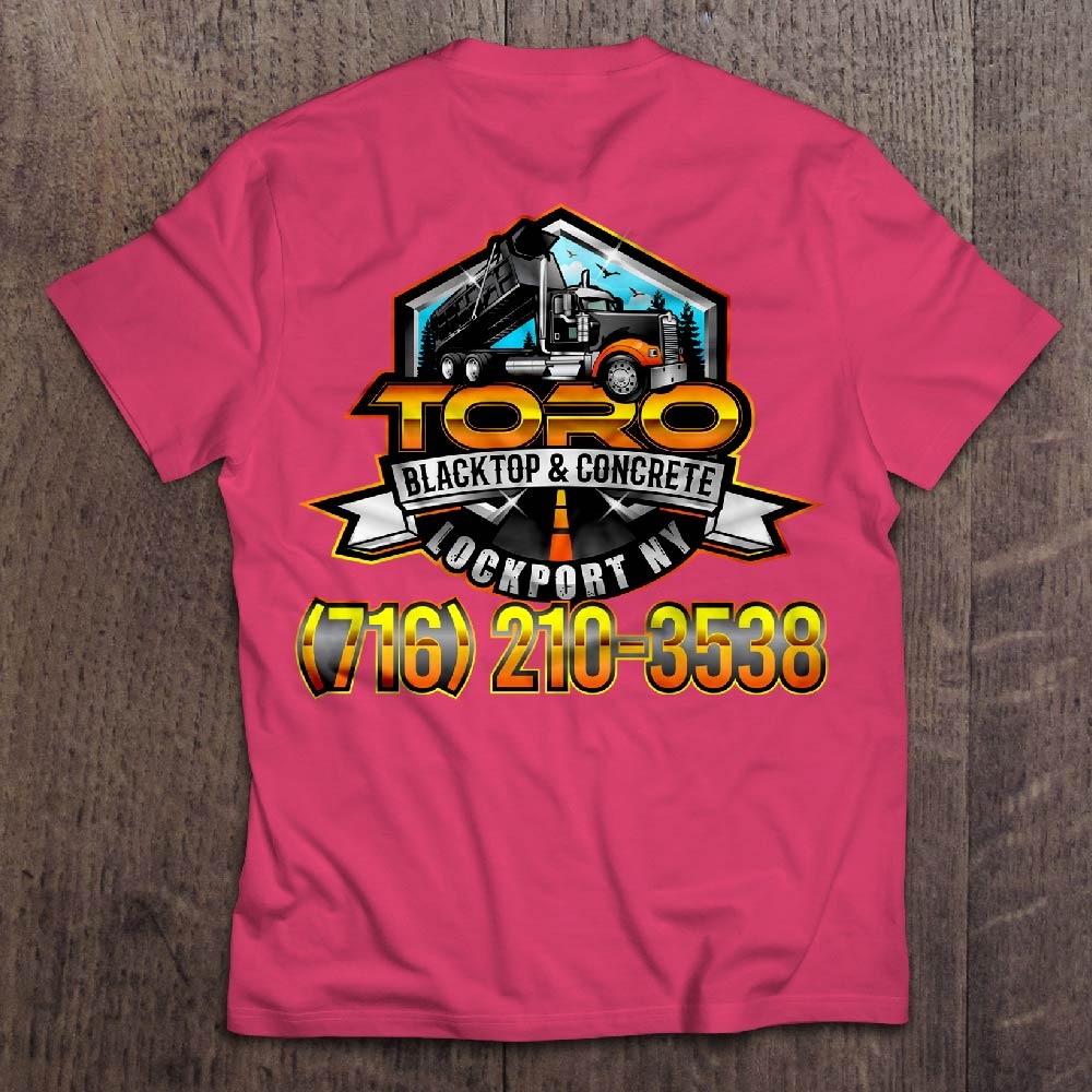 Toro Blacktop & Concrete logo design by dorijo