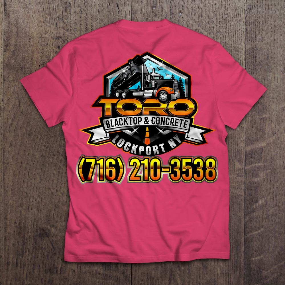 Toro Blacktop & Concrete logo design by dorijo