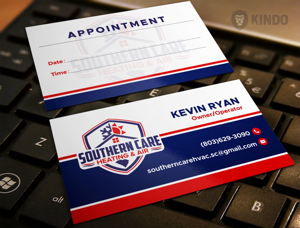 Southern Care Heating & Air logo design by Kindo